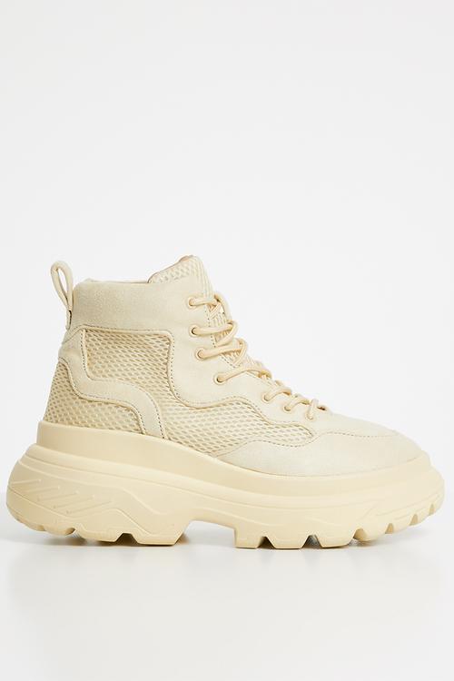 Double sole hiking trainer - neutral