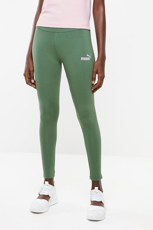 Tape leggings - green