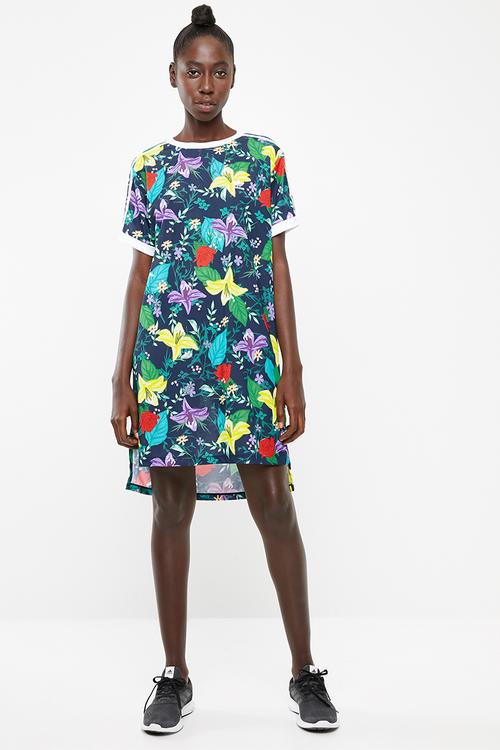 Graphic T-shirt dress - multi