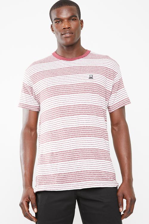 Long sight bordeaux - maroon & white 