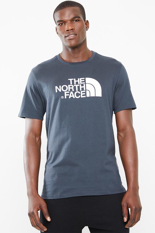 Short sleeve easy tee  - navy & white