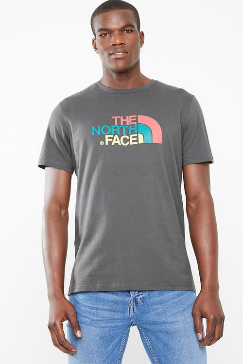 Short sleeve easy tee - charcoal