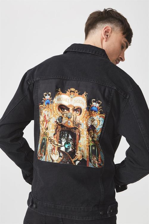 Rodeo MJ Dangerous collaboration jacket - black