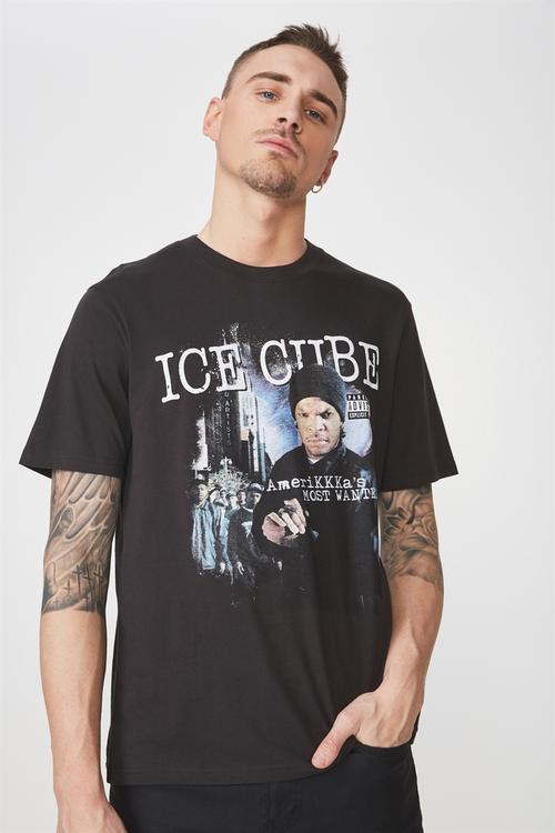 Ice cube-wanted tbar collaboration - black