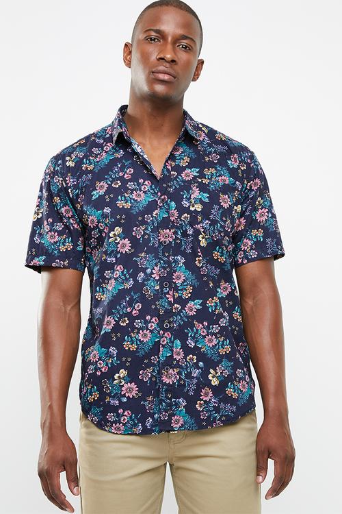 Tropics short sleeve shirt - multi