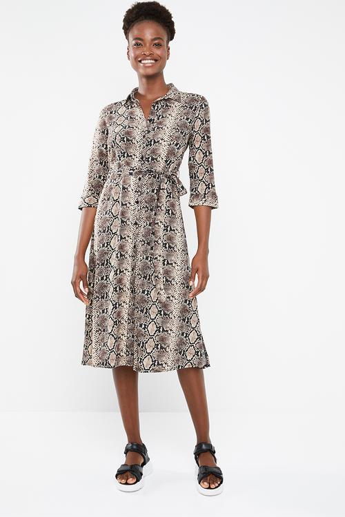 Shirt dress - multi