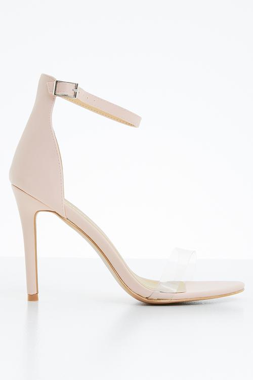 Tumi ankle strap heels - pink