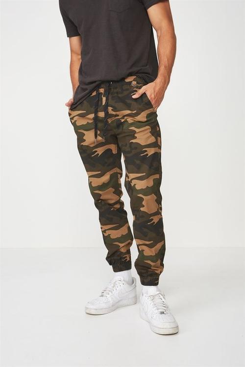 Drake cuffed pants - green