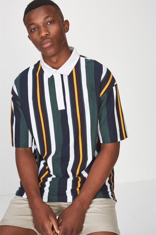 Oversized short sleeve tee - multi