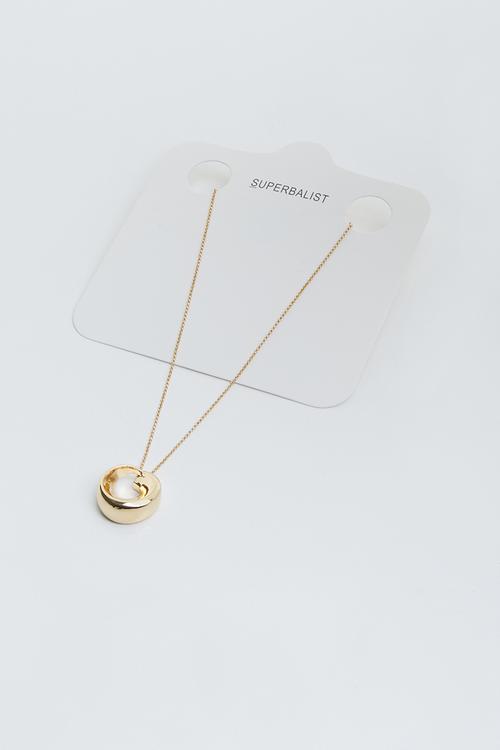 Alexina pendant necklace - gold