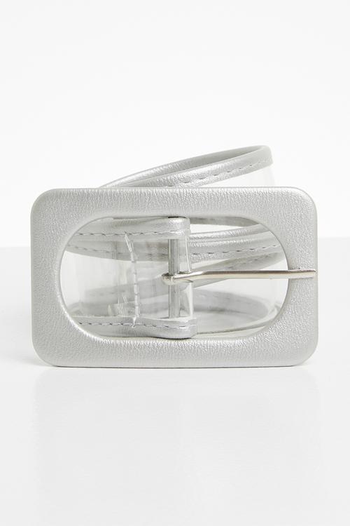 Skinny belt - silver