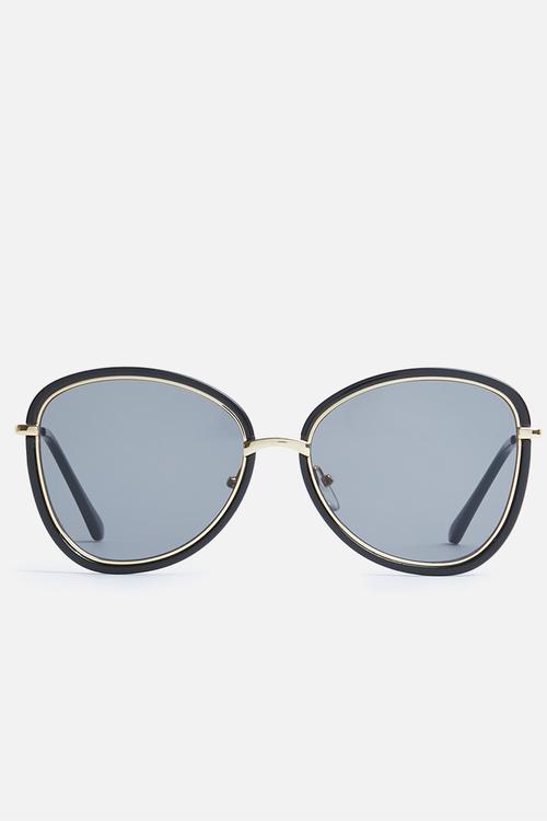 Victoria oversized sunglasses - black