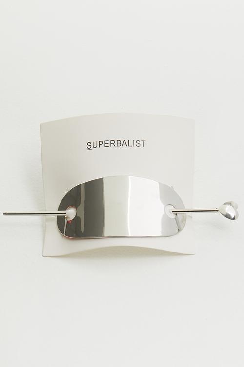 Trish hair slide - silver