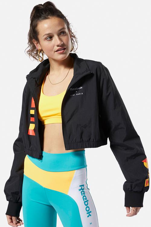 Gigi Hadid x Reebok track jacket - black
