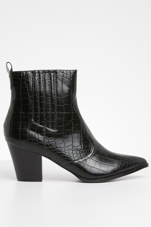 Winona cowboy boot - black