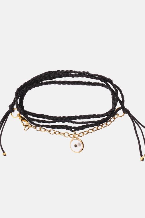 Evil Eye Wrap Bracelet