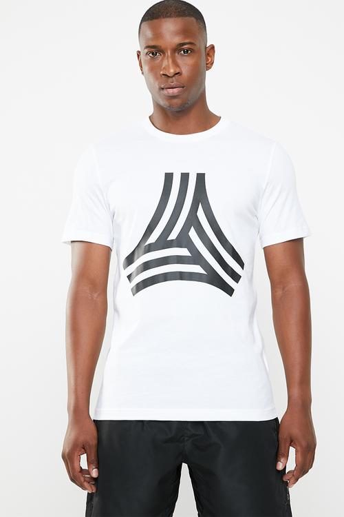 Tango gr crew ss tee - white & black
