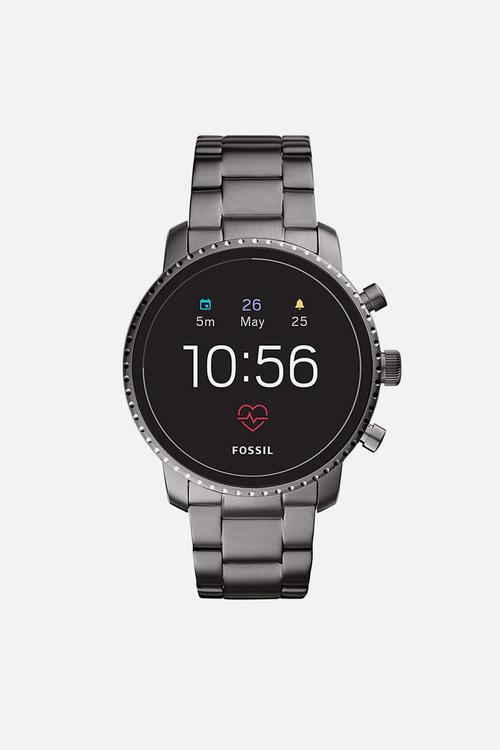 Gen 4 smartwatch - explorist HR smoke stainless steel