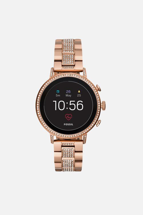 Gen 4 smartwatch - venture HR rose gold-tone stainless steel