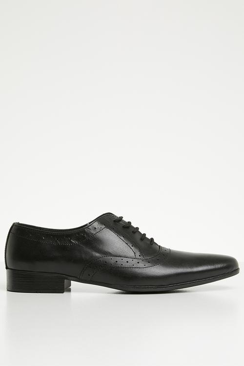 Jonathan leather oxford - black