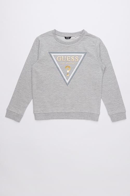 Long sleeve active tri top  - grey 
