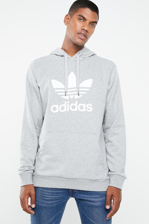 Trefoil hoodie - grey