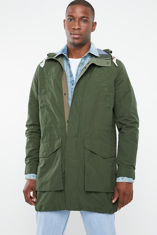 Parka jacket - green