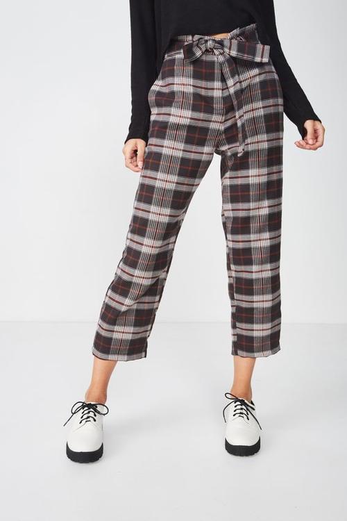 Shannon check pants - multi
