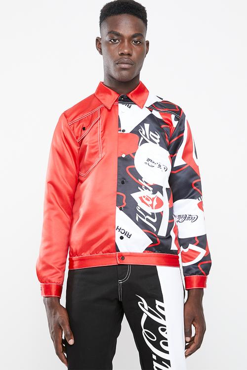 Coke Threds Rich Mnisi jacket - red/black