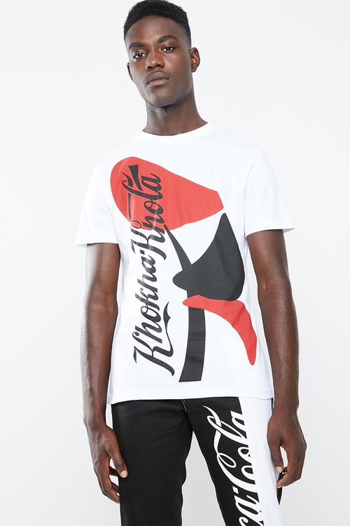 Coke Threds X Rich Mnisi art tee - white