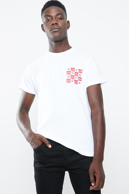 Coke Threds X Sol - Sol tee - white