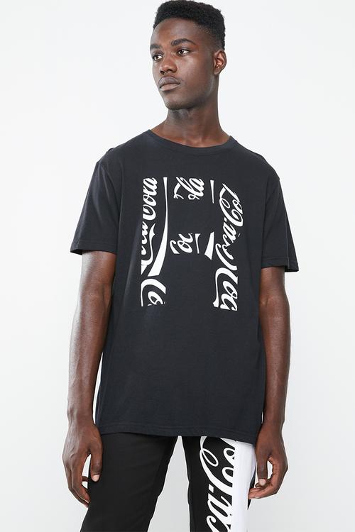 Coke Threds Rich Mnisi staple tee - black
