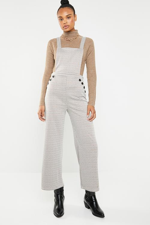 Dungaree jumpsuit - brown 