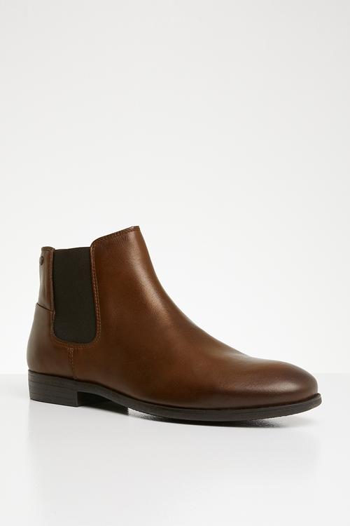 Frank leather chelsea boots - brown