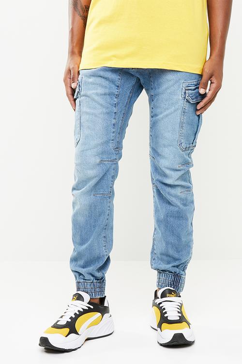 Urban cargo jogger - blue