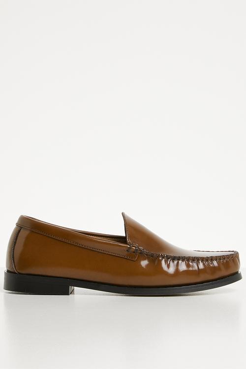 Hi shine slip-on - tan