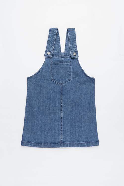 Summer pinafore - blue