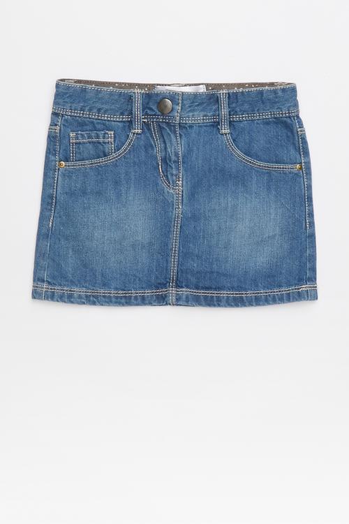 Denim skirt - blue