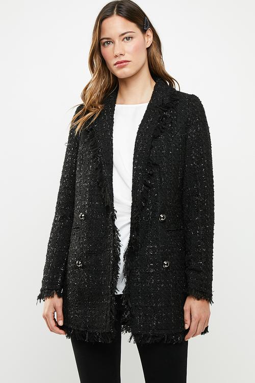 Sparkle jacket - black