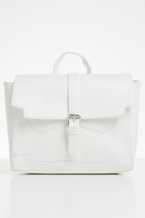 Stacey hybrid backpack - white