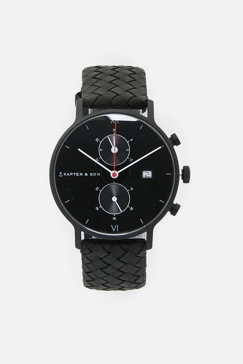 Chrono-Black Midnight Woven