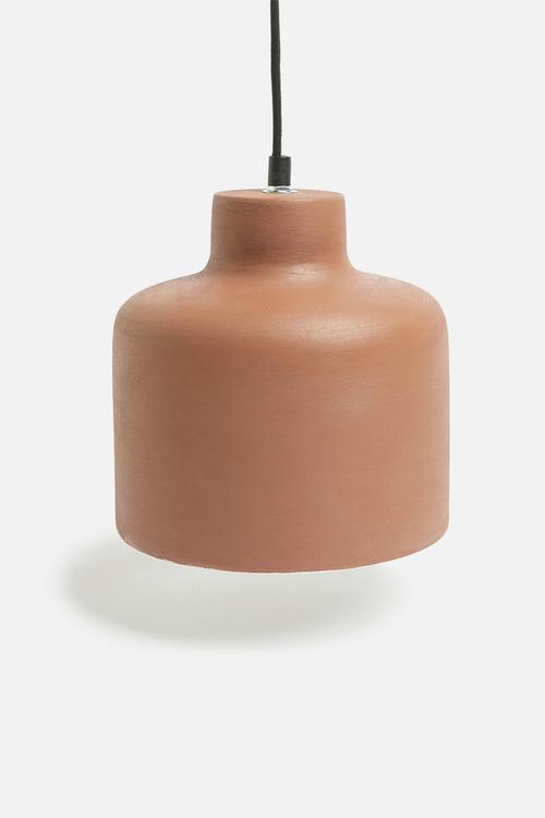 Terra pendant - terracotta