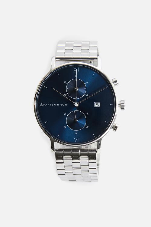 Chrono Silver -Blue Steel