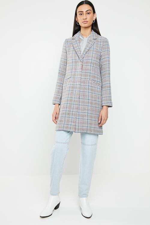 Isa bonded wool coat - multi