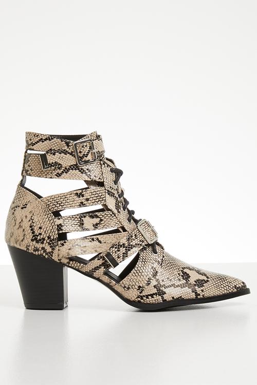 Ronnie boot - black & neutral