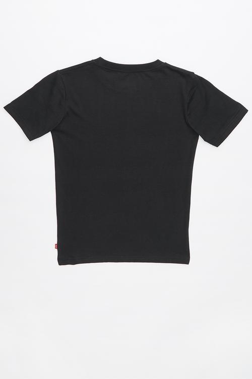 Boys batwing T-shirt - black