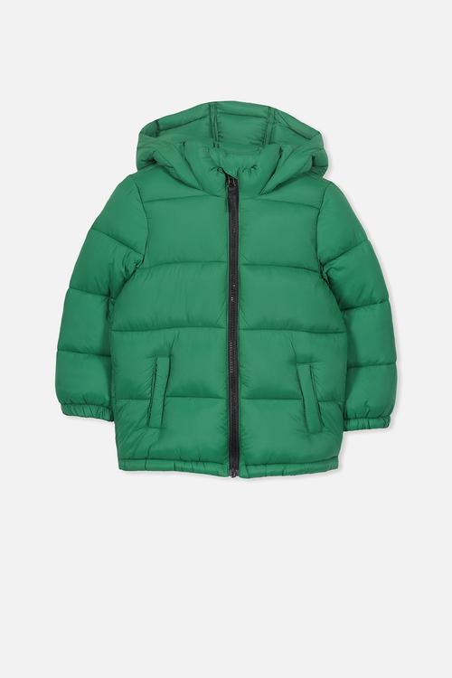 Frankie puffer jacket - green