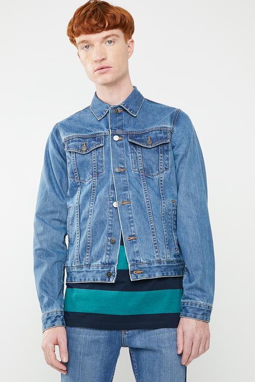 San Fran denim trucker jacket - blue