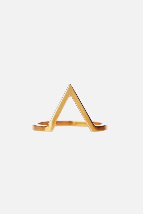 V Knuckle Ring