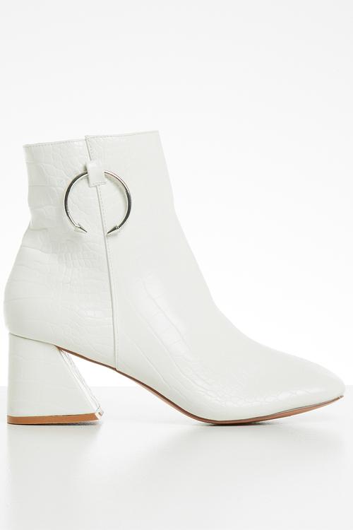 Bff ankle boot - white